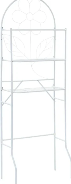 Wc-hylly 60x33x174 cm valkoinen