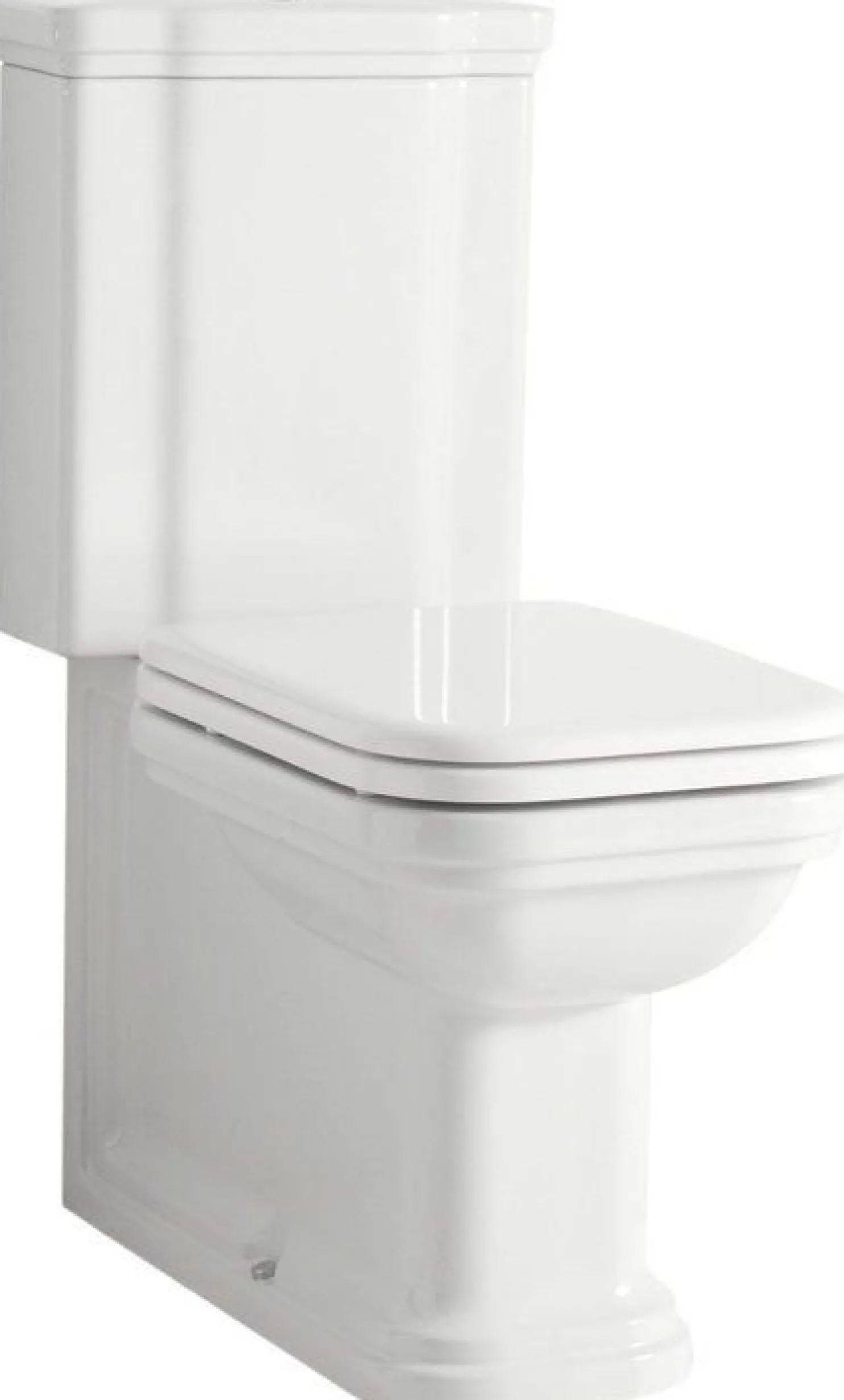 WC-istuin Kerasan Waldorf 3 3/6l kaksoishuuhtelu kromi