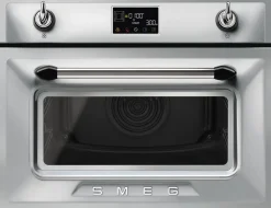 Yhdistelmämikroaaltouuni Smeg SO4902M1X 60cm teräs