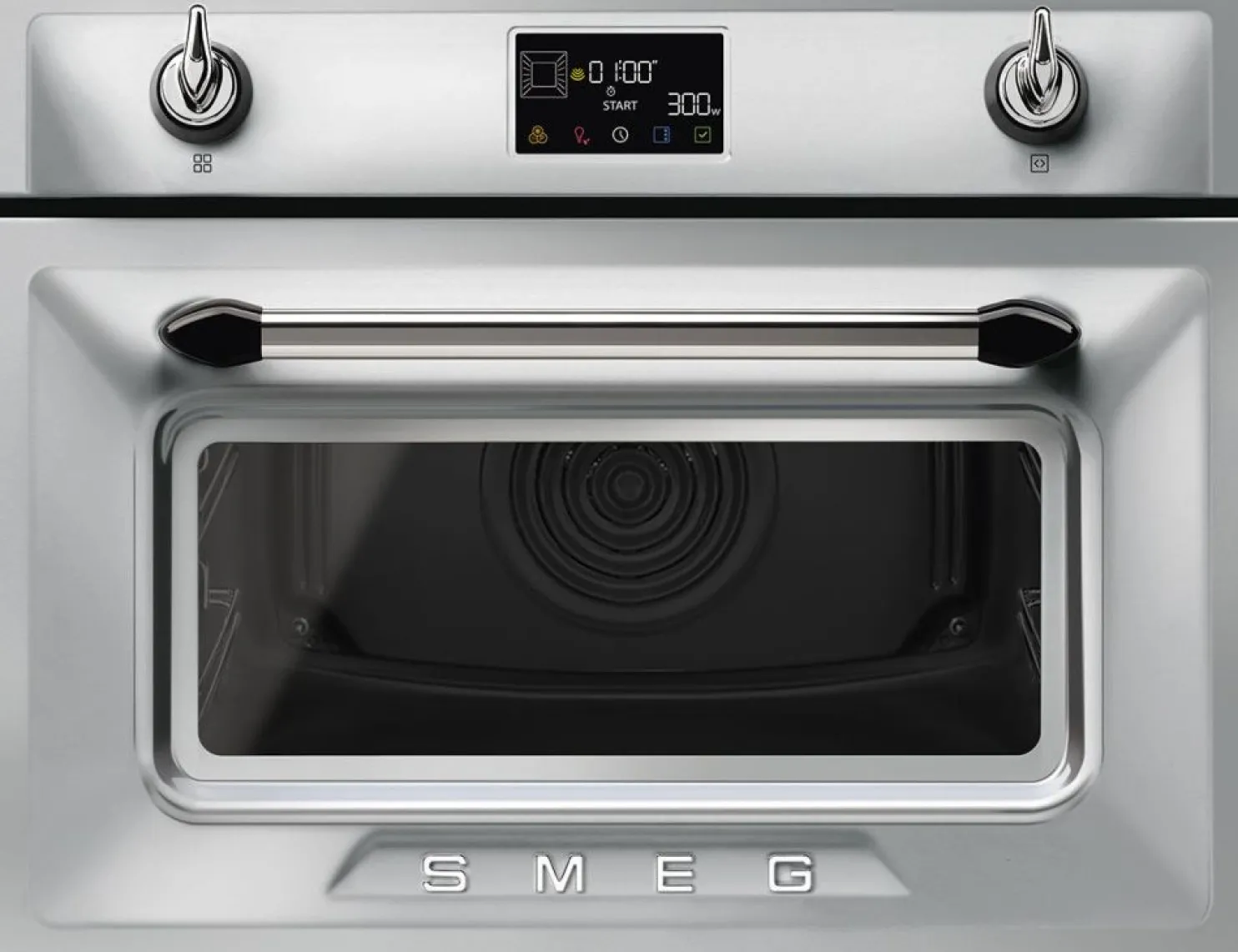 Yhdistelmämikroaaltouuni Smeg SO4902M1X 60cm teräs