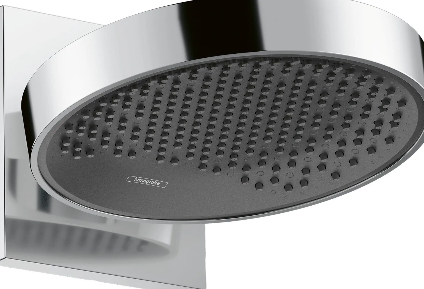Yläsuihku Hansgrohe Rainfinity 250 1jet PowderRain, piiloasennus seinään, kromi