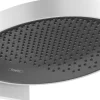 Yläsuihku Hansgrohe Rainfinity 360 1jet PowderRain, piiloasennus seinään, mattavalkoinen