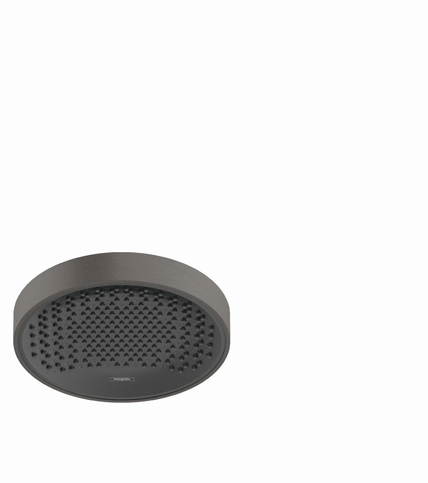 Yläsuihku Hansgrohe Rainfinity 250 1jet PowderRain EcoSmart, harjattu musta kromi