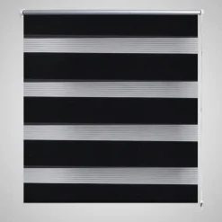 Zebra rullakaihdin 50 x 100 cm musta