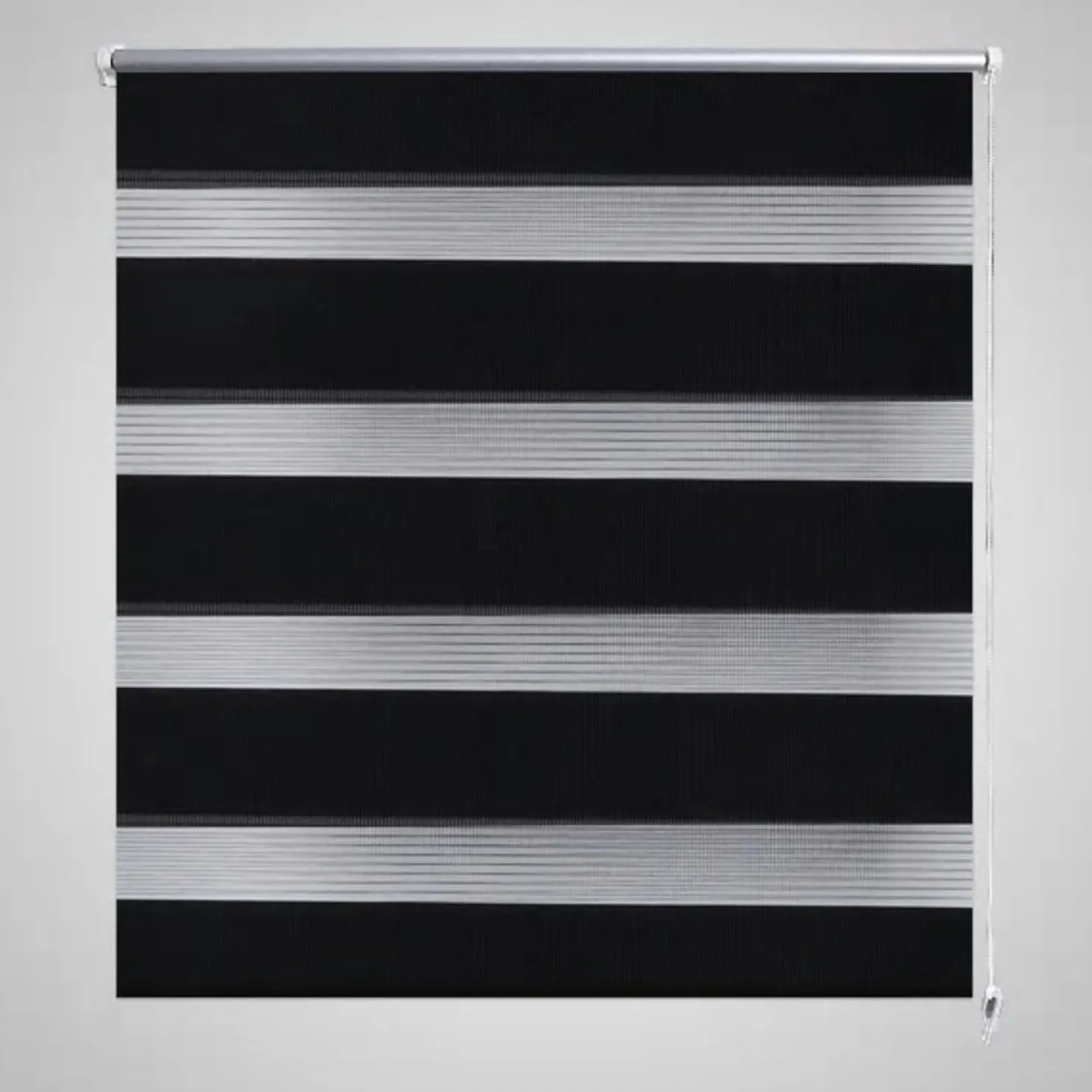Zebra rullakaihdin 50 x 100 cm musta